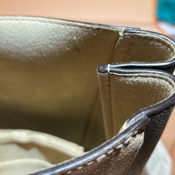 Louis Vuitton Kimono Shoulder Bag. Beige and brown monogram.Luxury Louis Vuitton - Picture 9 of 17